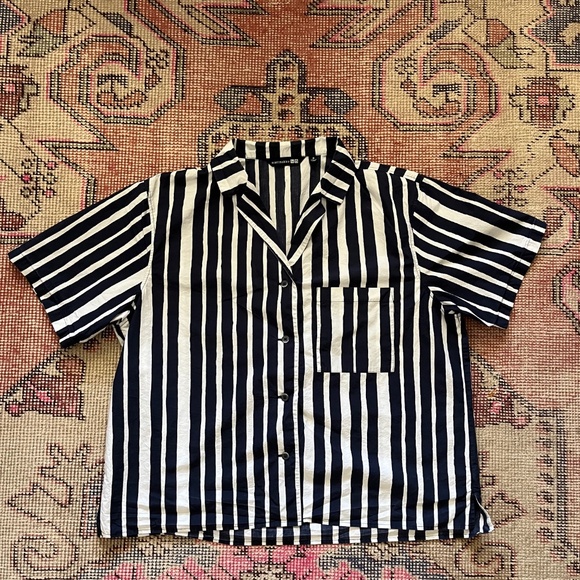 Marimekko x Uniqlo Striped Shorts and Shirt - Size M - Picture 4 of 10